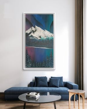 “Northern Glow”- Canvas Art